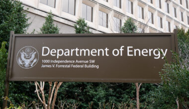 U.S. Department of Energy Forrestal Building in Washington on Thursday, March 6, 2025.