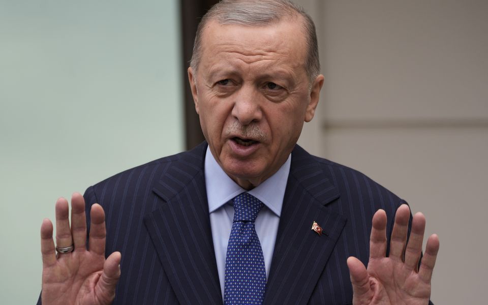 Erdogan touts defense deals, reaffirms two-state stance on Cyprus