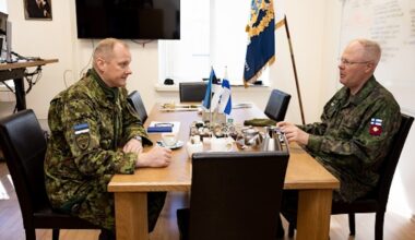 Finnish and Estonian defence chiefs agree on new steps in regional cooperation