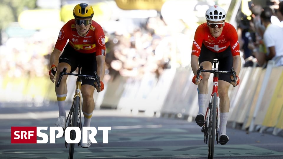 Etappensieg knapp verpasst - Ausreisser Schmid im Zielsprint von Abrahamsen geschlagen - Sport
