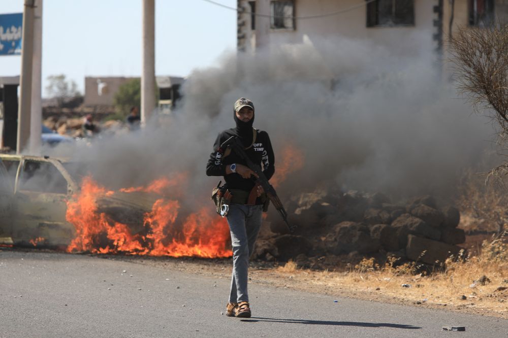 Clashes in Sweida, Syria 
