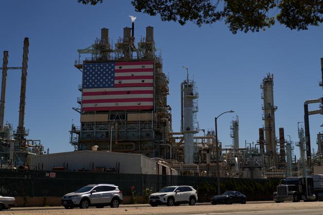 An oil refinery in Wilmington, California, United States, on September 21, 2022.