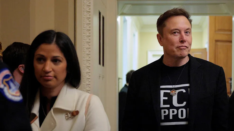 Elon Musk had his eye on Katie Miller from her time at the White House. / Chip Somodevilla / Getty Images