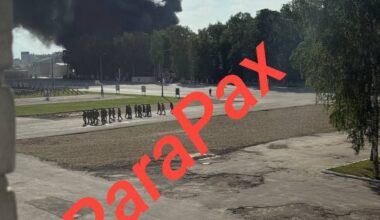 Nizhny Novgorod, some Russian headquarters is burning. 28.07.2025