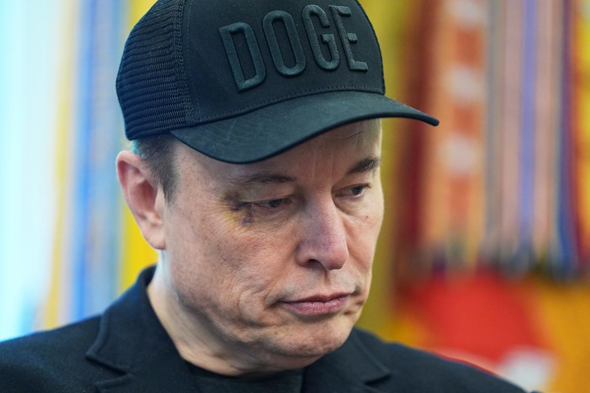Tesla stock sinks as Trump threatens to cut subsidies across Musk's sprawling empire