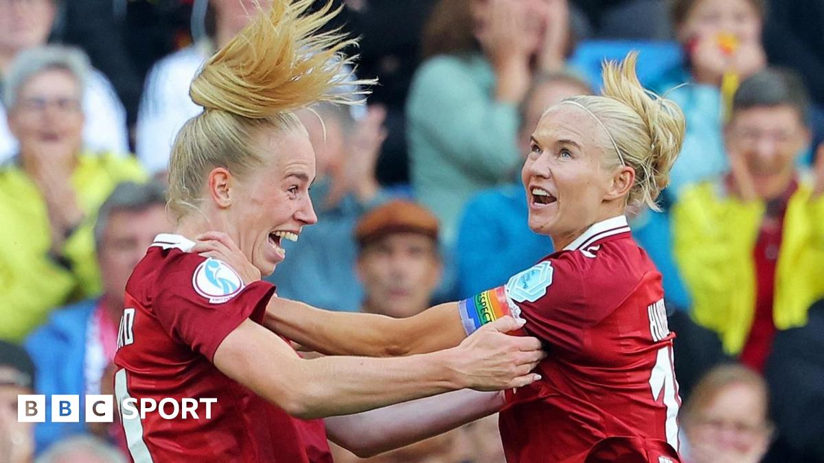 A graphic that reads 'Follow our women's football TikTok' with a picture of a mobile phone
