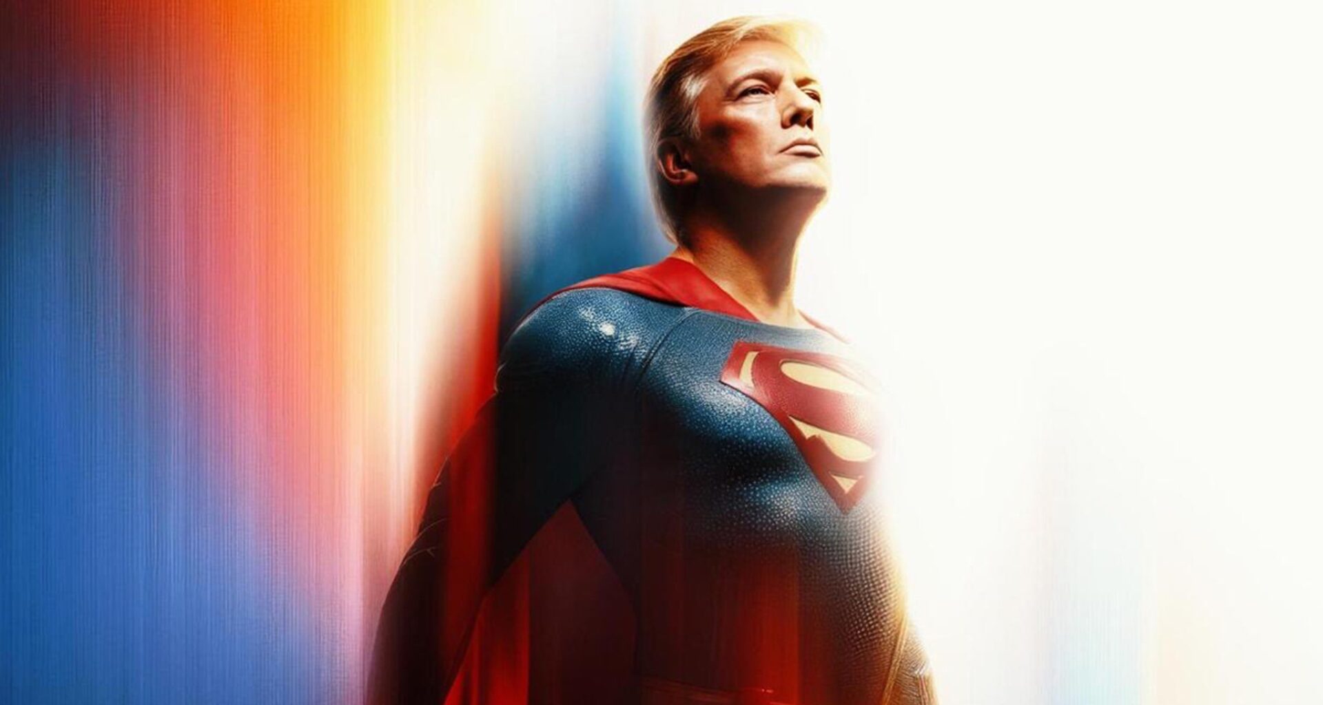 Donald Trump Appears as Superman in New Pic Posted by White House