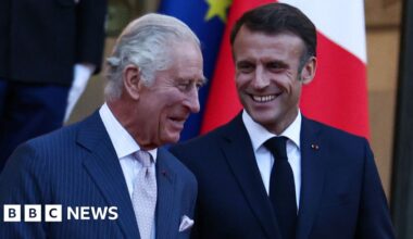 Macron's state visit to begin in Windsor palace gets repaired