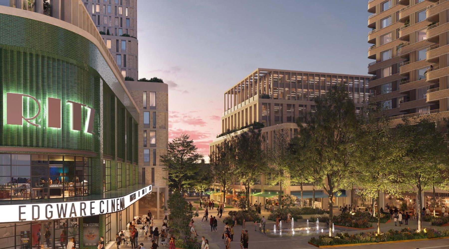 Massive redevelopment plan for Edgware approved despite concerns from locals and fire brigade