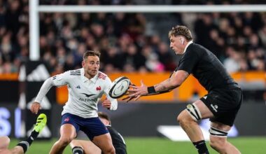 Fabian Holland goes the distance in dream All Blacks debut