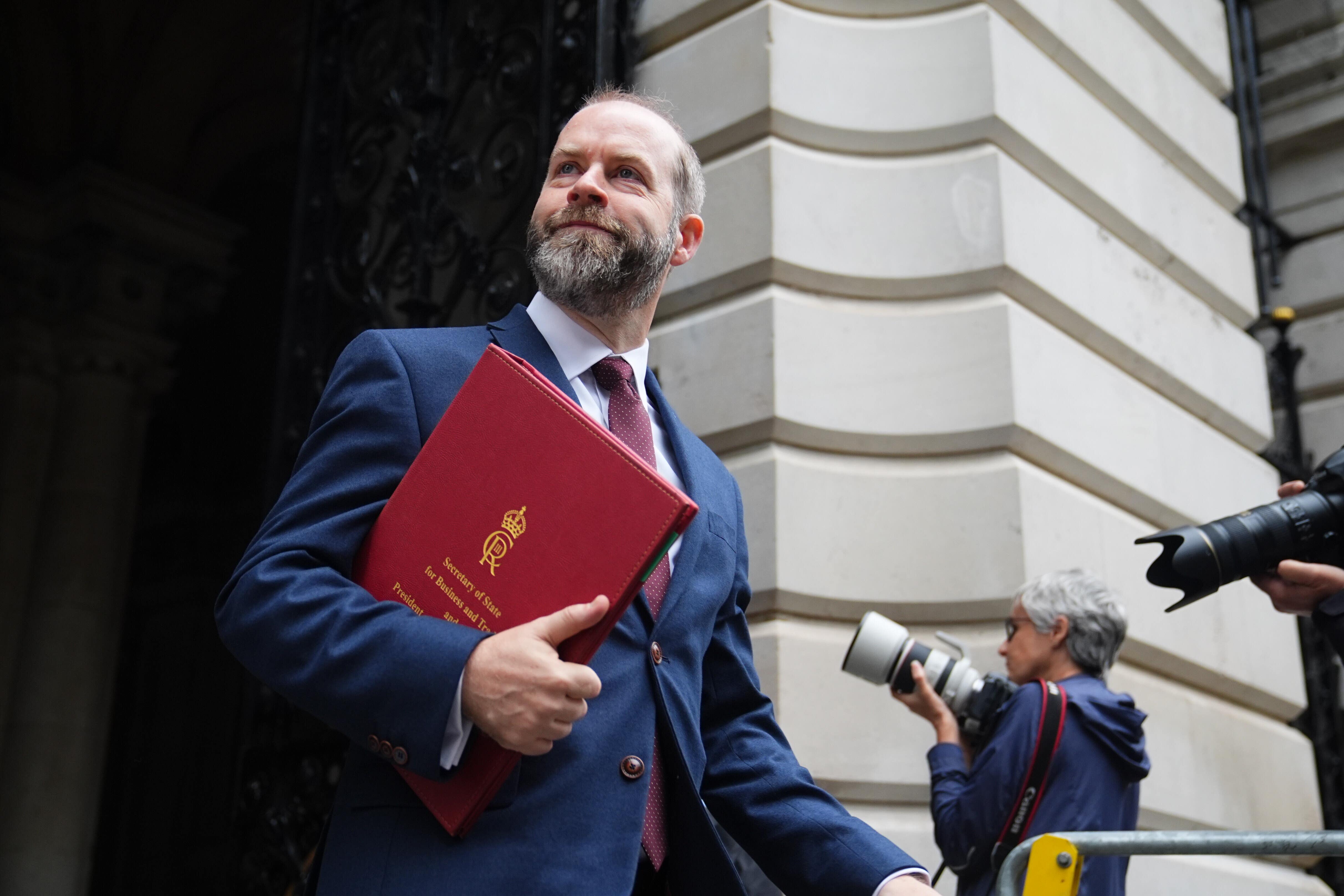 Business and trade secretary Jonathan Reynolds was questioned about tax policy