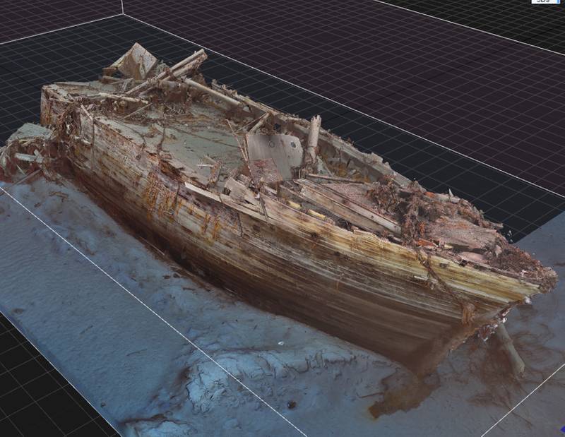 Falklands Maritime Heritage Trust Showcases Shipwreck