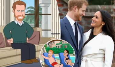 Prince Harry, Meghan Markle mocked for second time in 'Family Guy' episode