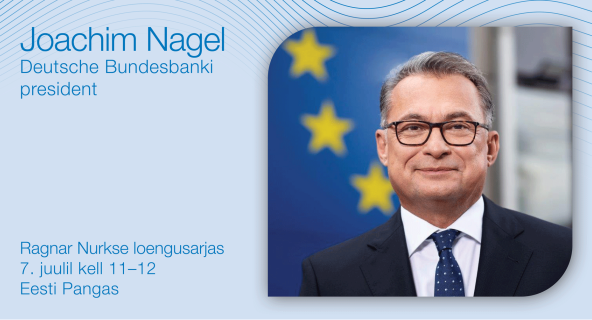 The President of the Deutsche Bundesbank will deliver a public lecture at Eesti Pank | Pressiteated
