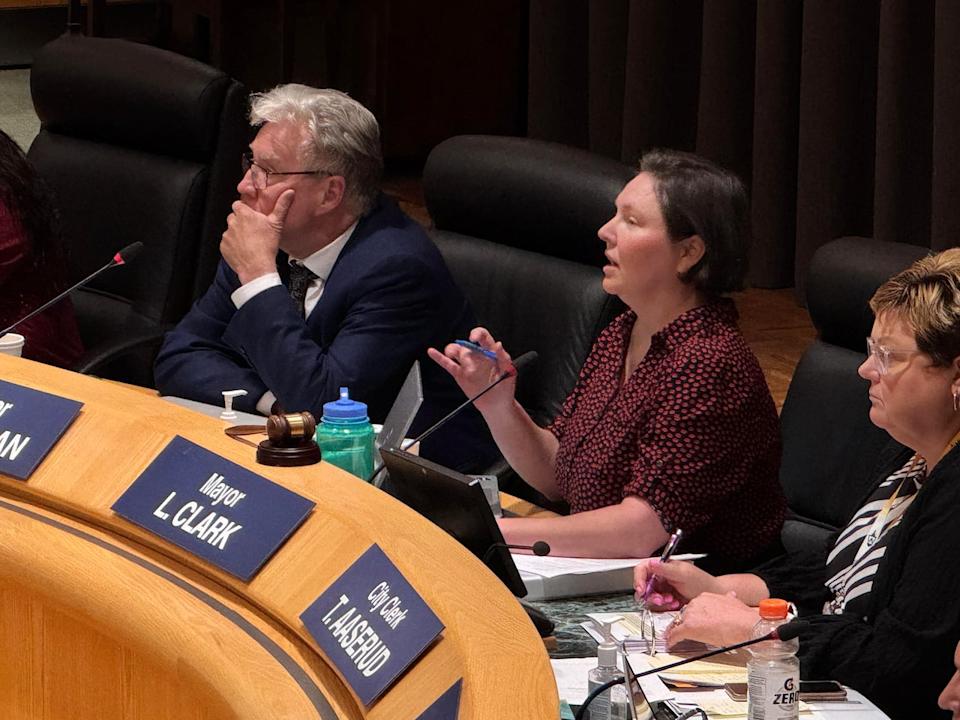 "Overall, I am not super stoked about the content," said Medicine Hat mayor Linnsie Clark during Monday's council meeting about the findings of a provincial audit. 