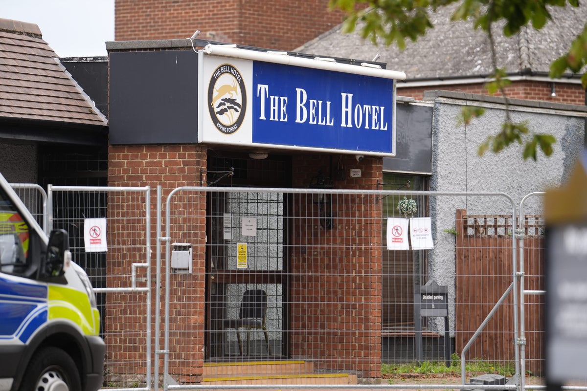 Two more men appear in court after protest outside asylum-seeker hotel in Epping