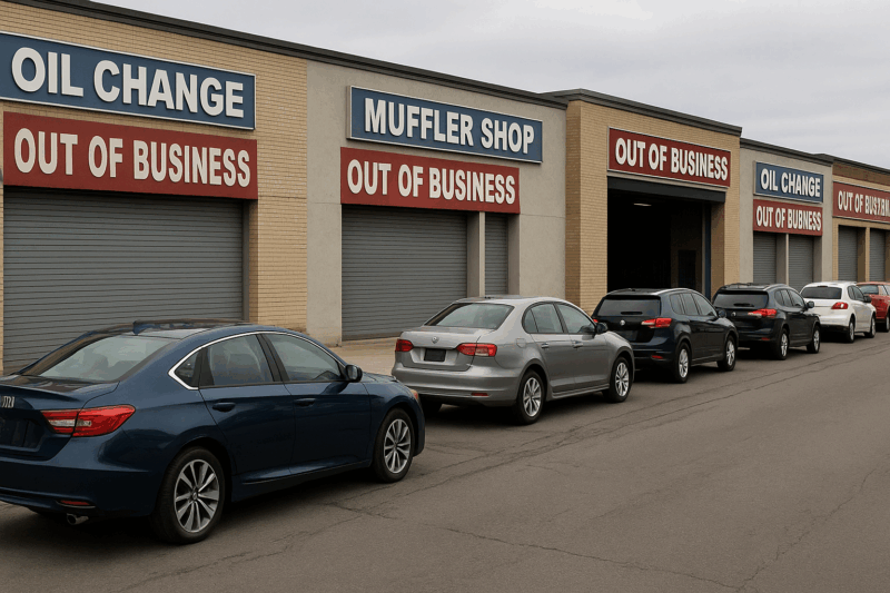 Goodbye Oil Changes: What 40–80% EV Adoption Will Look Like