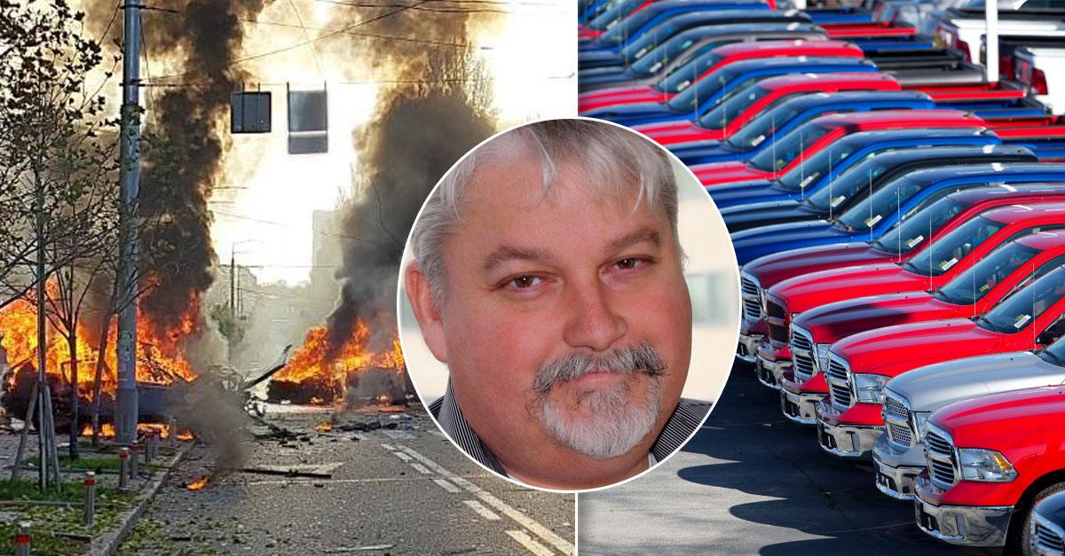 Dodge Ram-bilar stjäls i Sverige – används i Rysslands krig