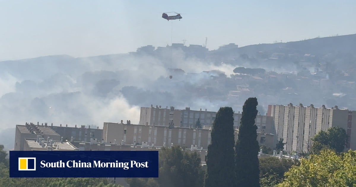 Wildfire in France shuts down Marseille airport, halts trains