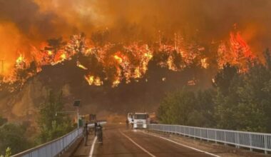 "Apocalypse" in Turkiye as Wildfires Reach Key City, Hundreds Flee