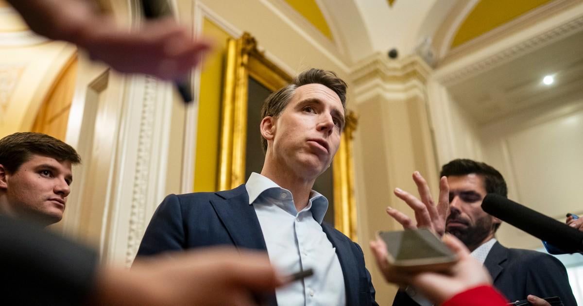GOP’s Josh Hawley condemns Medicaid cuts, but says he’ll vote for them anyway
