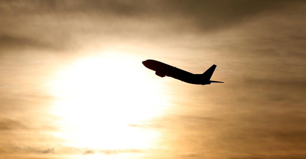 A representative image of a plane is seen during sunrise at the international airport in Munich. Photo: Reuters