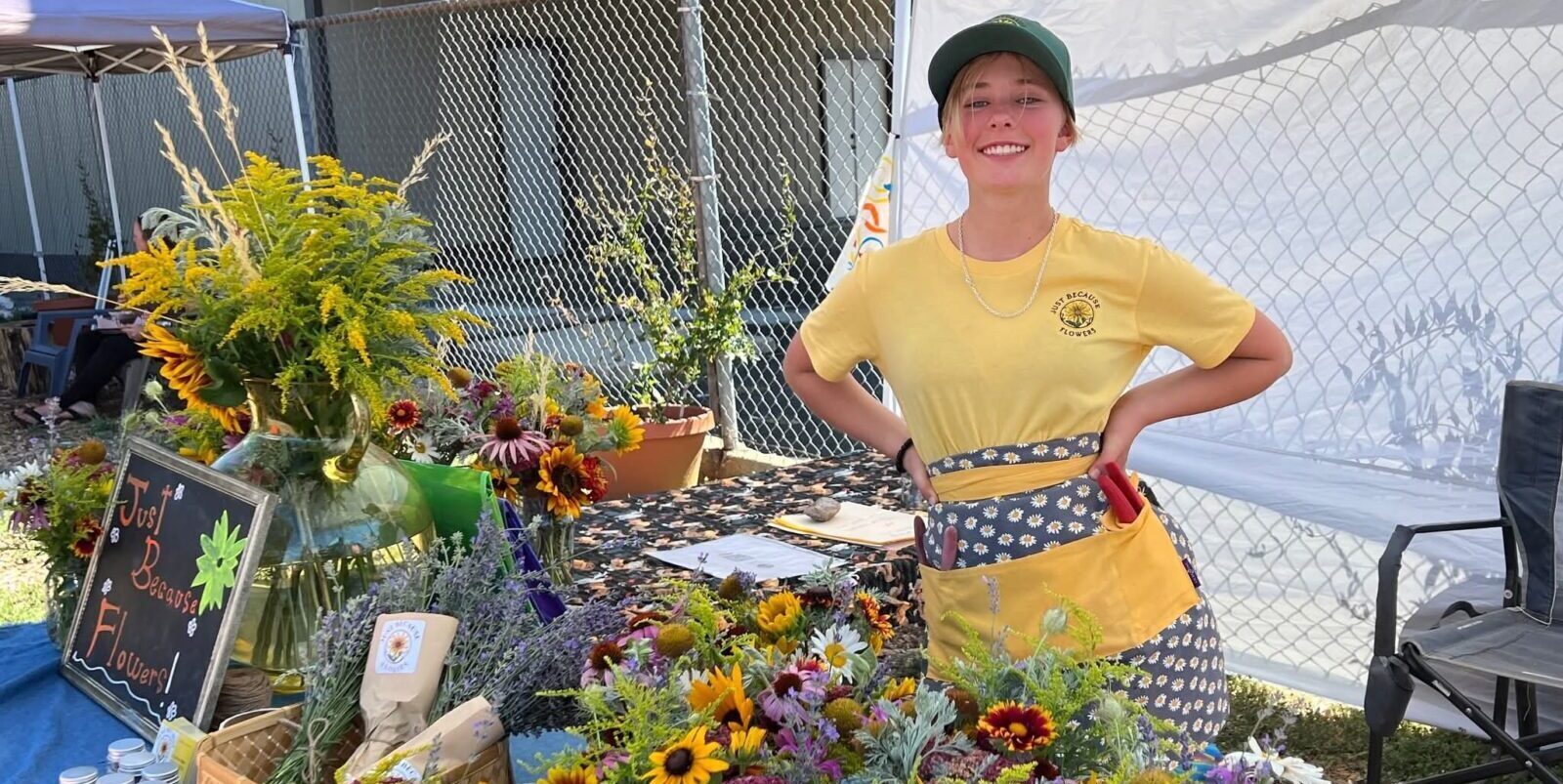 Artistry, entrepreneurship at Just Because Flowers