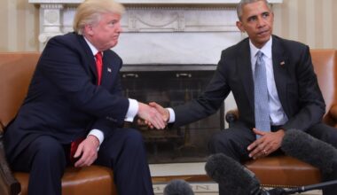 Barack Obama responds to Donald Trump's Russia "treason" threats