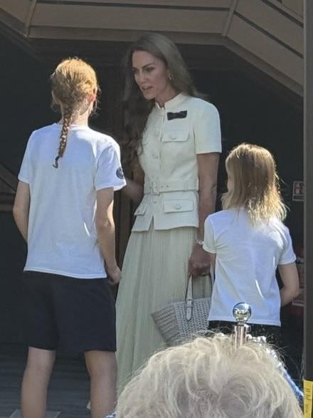 The Princess of Wales is attending Wimbledon today