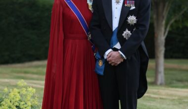 Prince and Princess of Wales Ahead of Tonight’s State Dinner