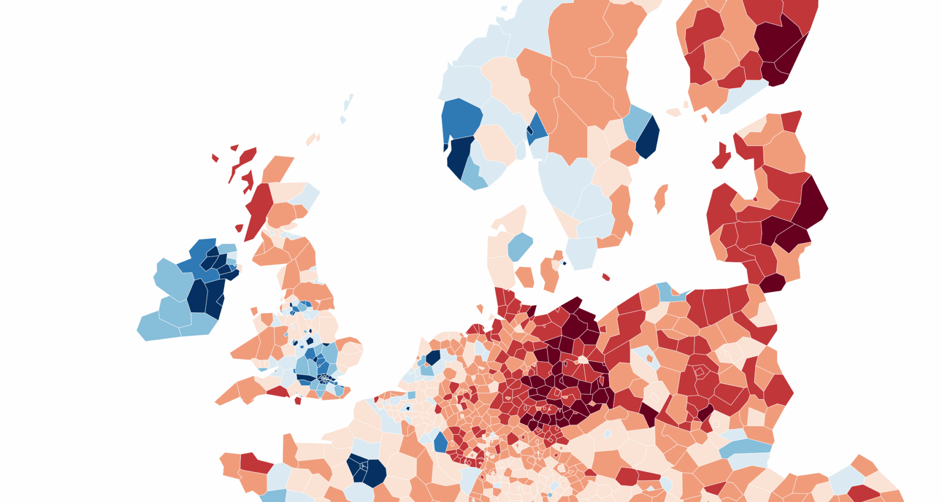 [OC] Births vs Deaths in Europe
