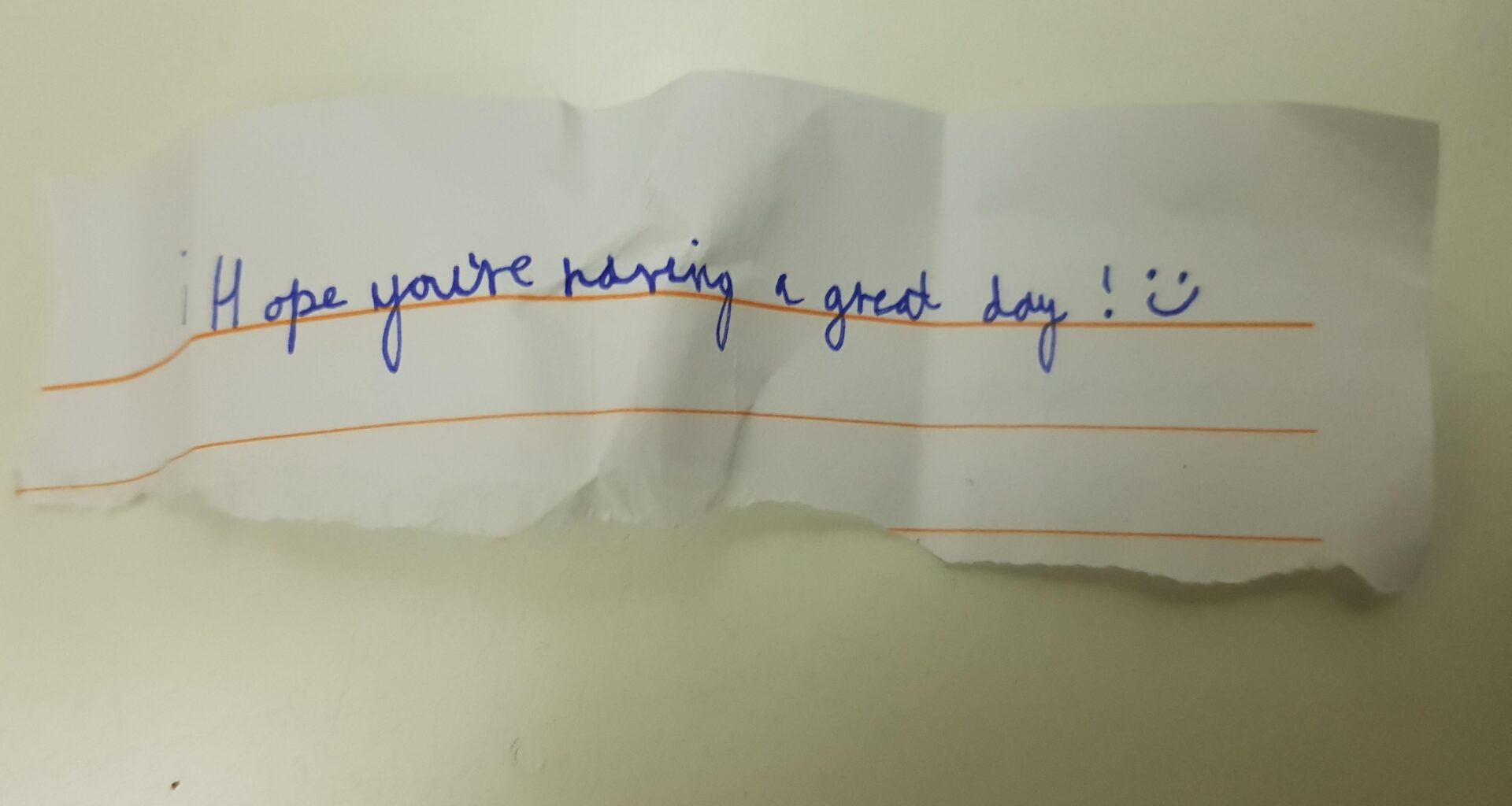 Found in the pocket of jeans I was trying on in M&S