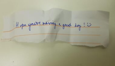 Found in the pocket of jeans I was trying on in M&S