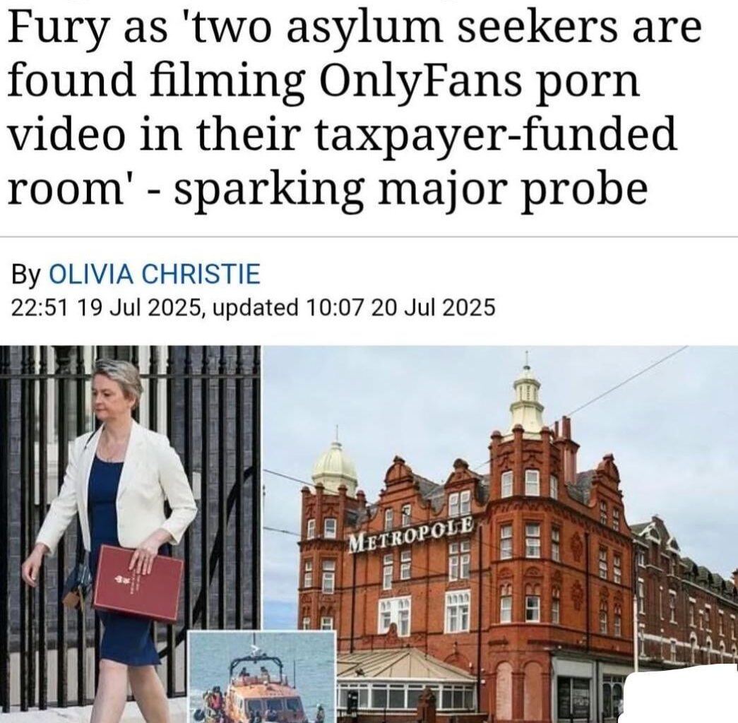 Most entrepreneurial migrants in the UK. They should have applied for license to film porn