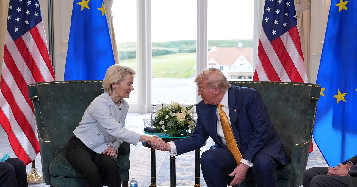 USA: Importtullar på 15 procent på varor från EU