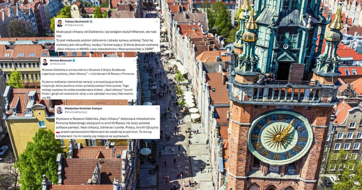 "Nasi chłopcy". Burza w sieci po otwarciu wystawy o żołnierzach Wehrmachtu