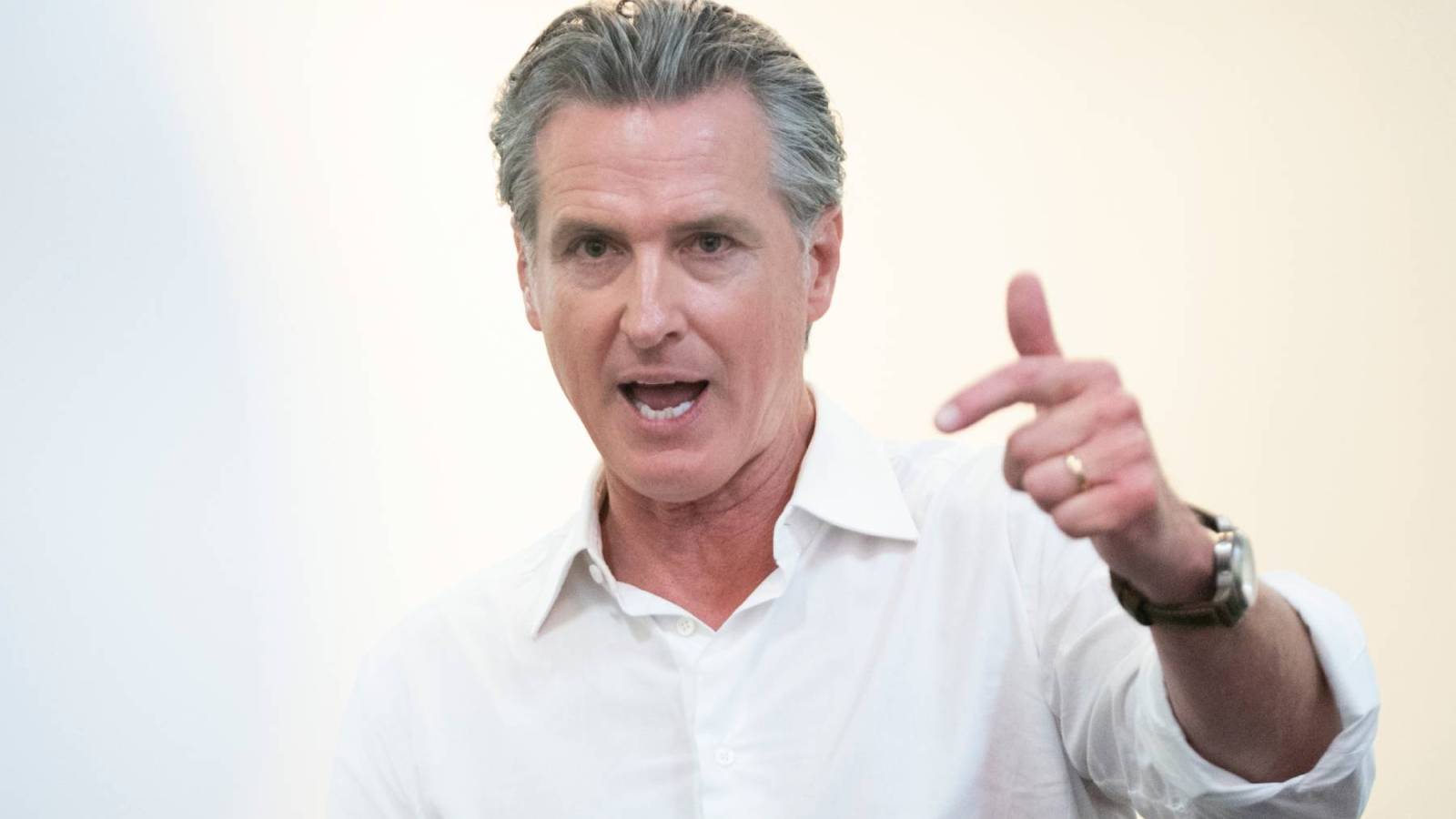 Gavin Newsom Slams Trump, Calls Him a 'Son of a B-itch
