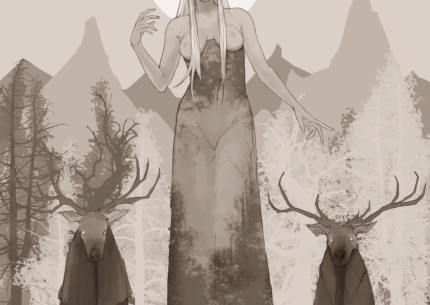 Skogsraet, by me. 2025.