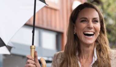 The Princess of Wales makes surprise rainy day appearance in her favourite trainers