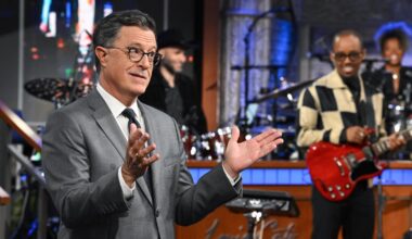 "The Late Show with Stephen Colbert" to end in May 2026