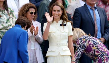 Photos show Kate, the Princess of Wales, tennis greats, celebrities attend Wimbledon women's final