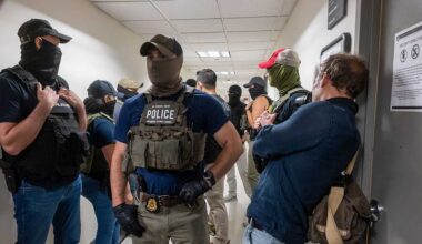 Trump administration sued over ICE arrests at immigration courthouses