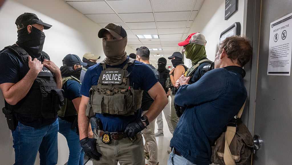 Trump administration sued over ICE arrests at immigration courthouses