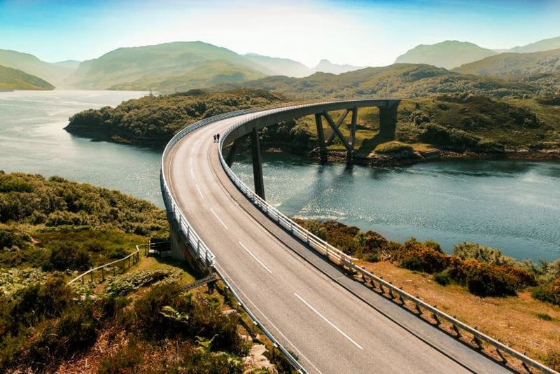 Kylesku Bridge, North Coast 500, Scotland