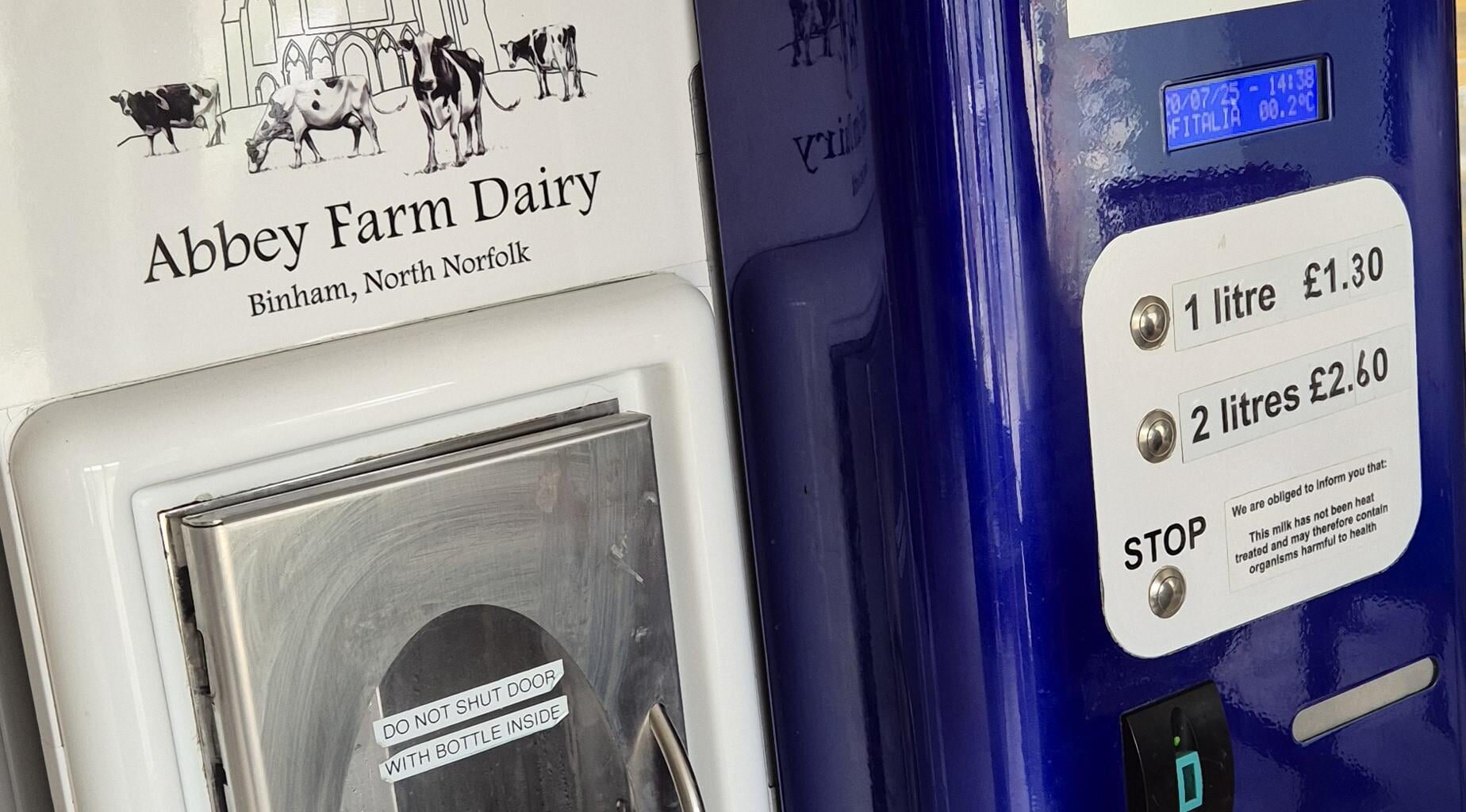 Can't say I've seen a raw milk dispenser before