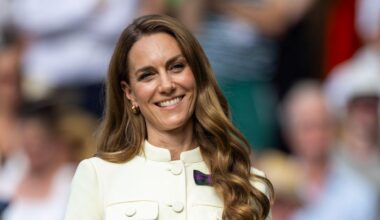 Kate Middleton’s new ring stack! The Princess of Wales wears all four of her rings for the first time at Wimbledon