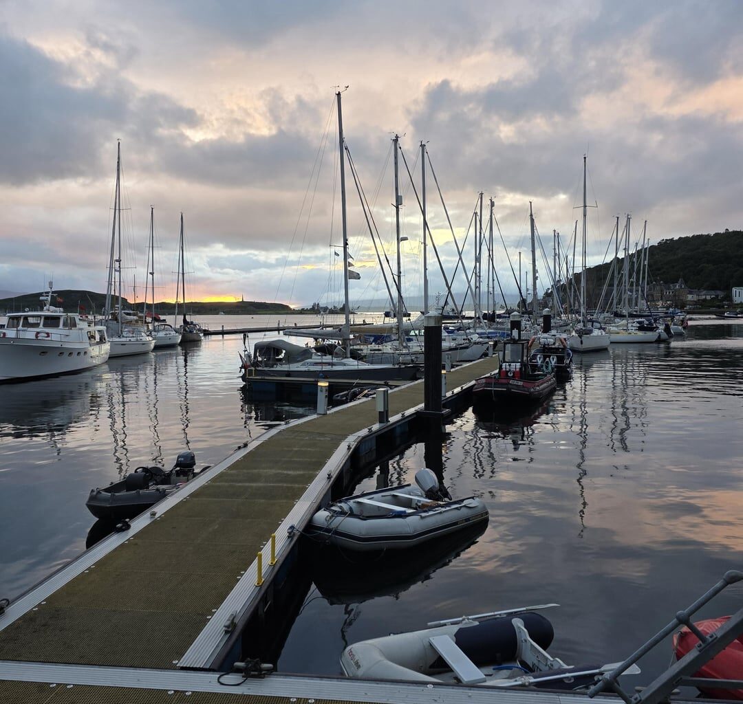 Back home in Oban for a bit...