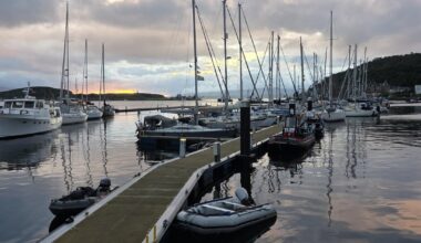 Back home in Oban for a bit...