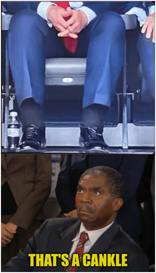 Everyone talking about lists and stolen trophies but no one mentioning the big elephant cankle in the room.