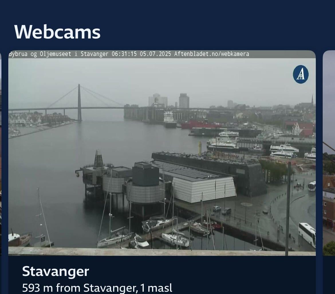 So there is really no summer in Stavanger?